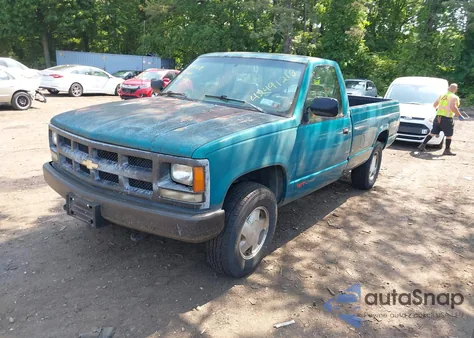 1993 Chevrolet Gmt-400 K1500 from USA, damaged, VIN 1GCEK14Z6PE252654